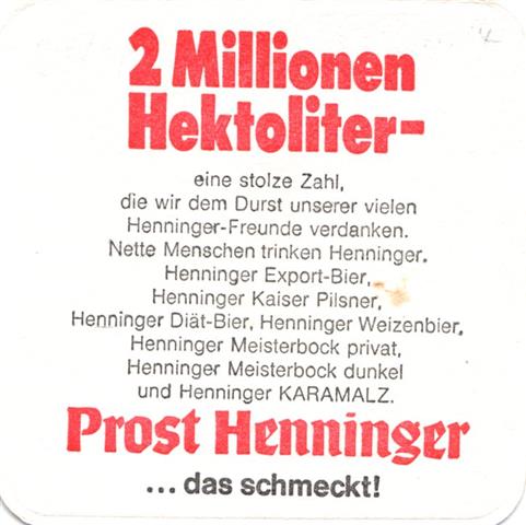 frankfurt f-he henninger quad 5b (185-2 millionen-schwarzrot)